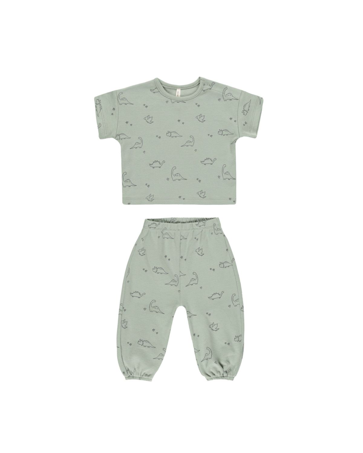 Jersey Tee + Pant Set Dino