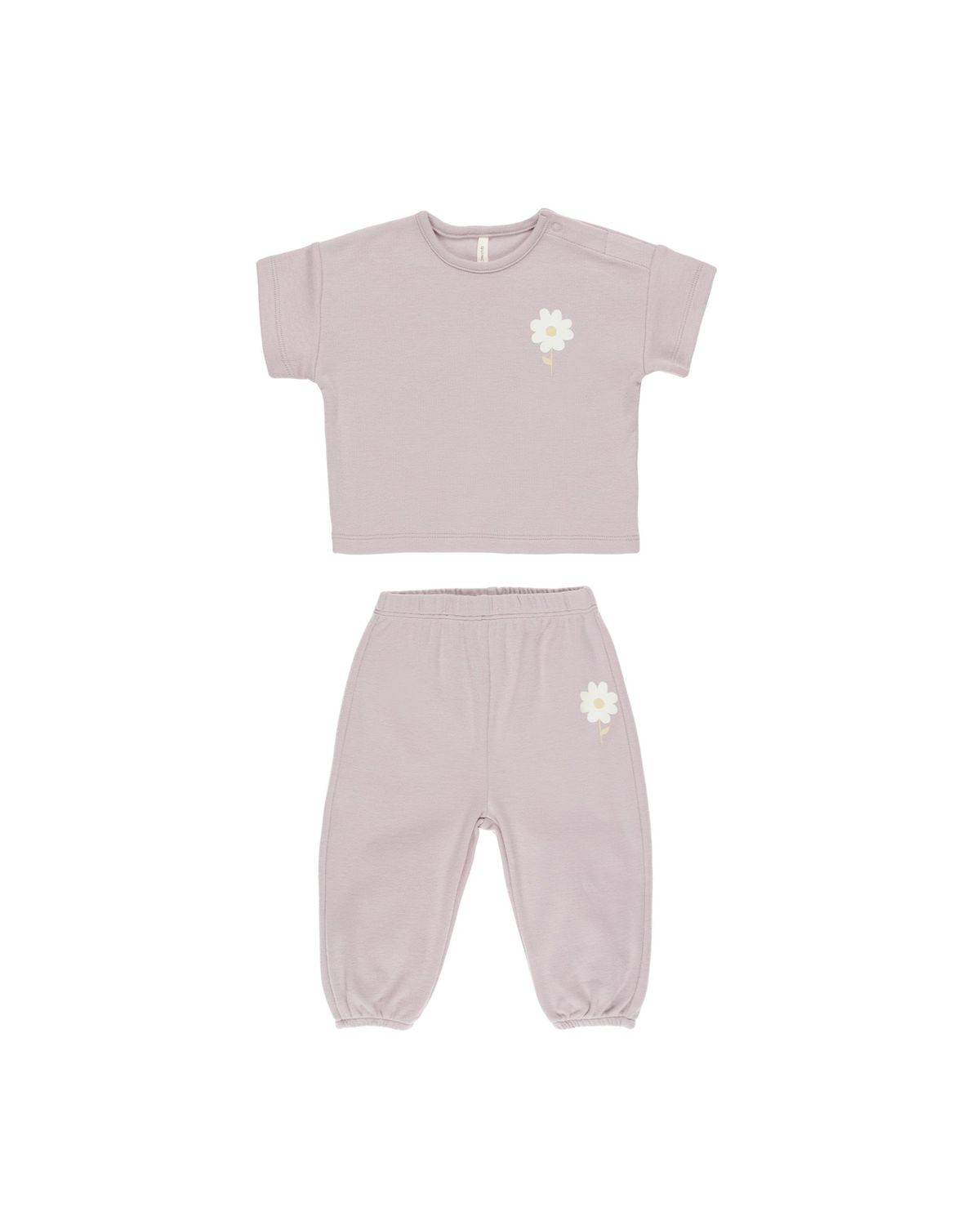 Jersey Tee + Pant Set Daisy