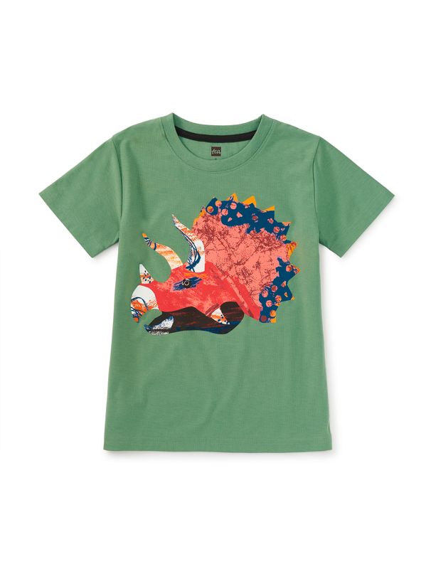 Triceratops Graphic Tee Thyme
