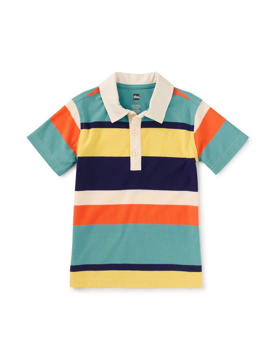 Striped Polo Top Patina