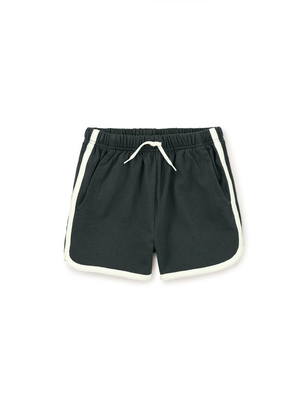 Sporty Ringer Shorts Pepper