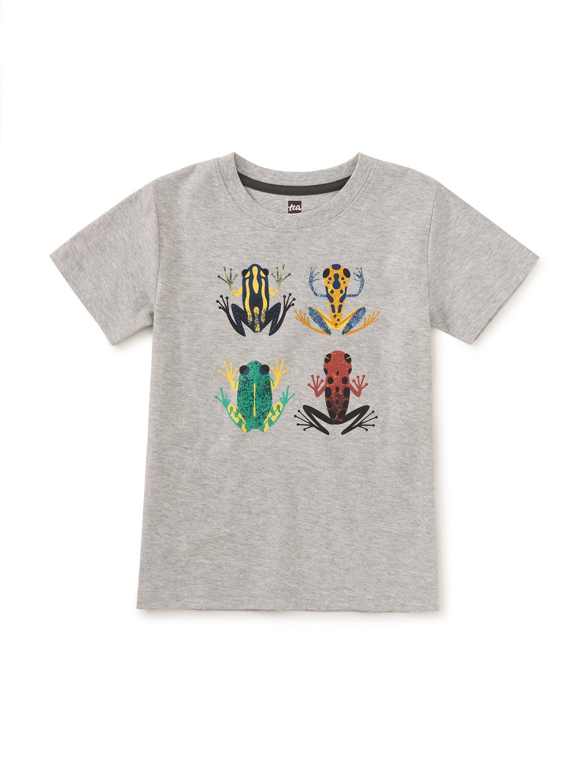 Cloud Forest Frogs Graphic Tee Med Heather Grey