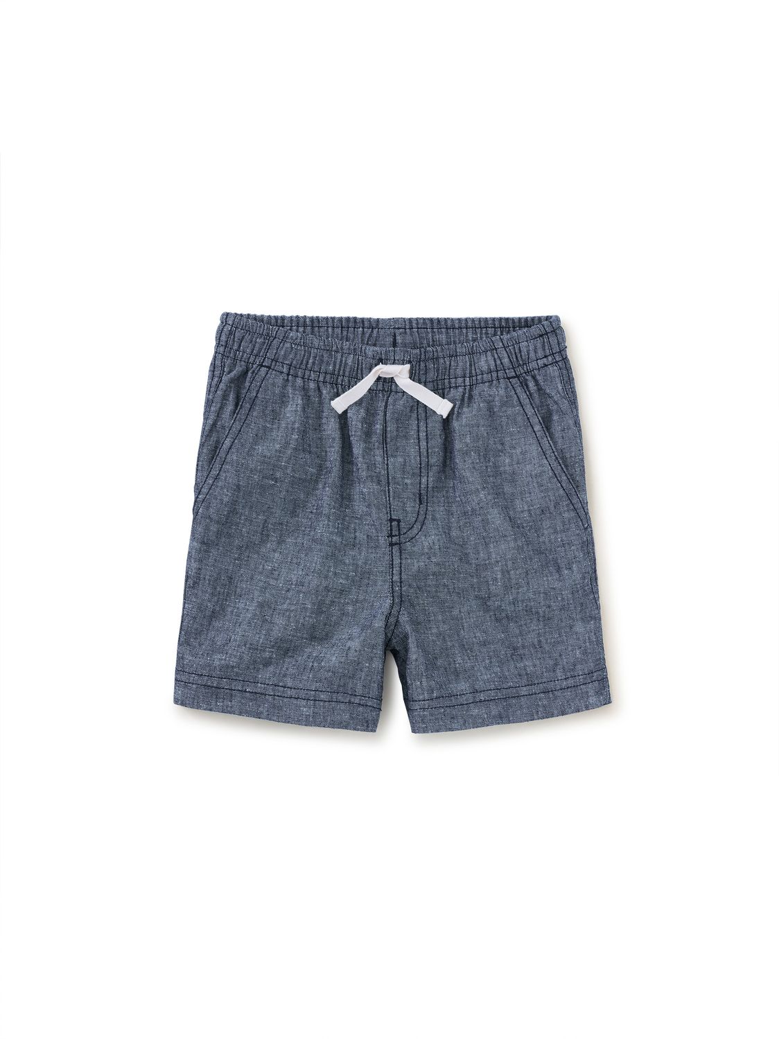 Chambray Sport Shorts Indigo