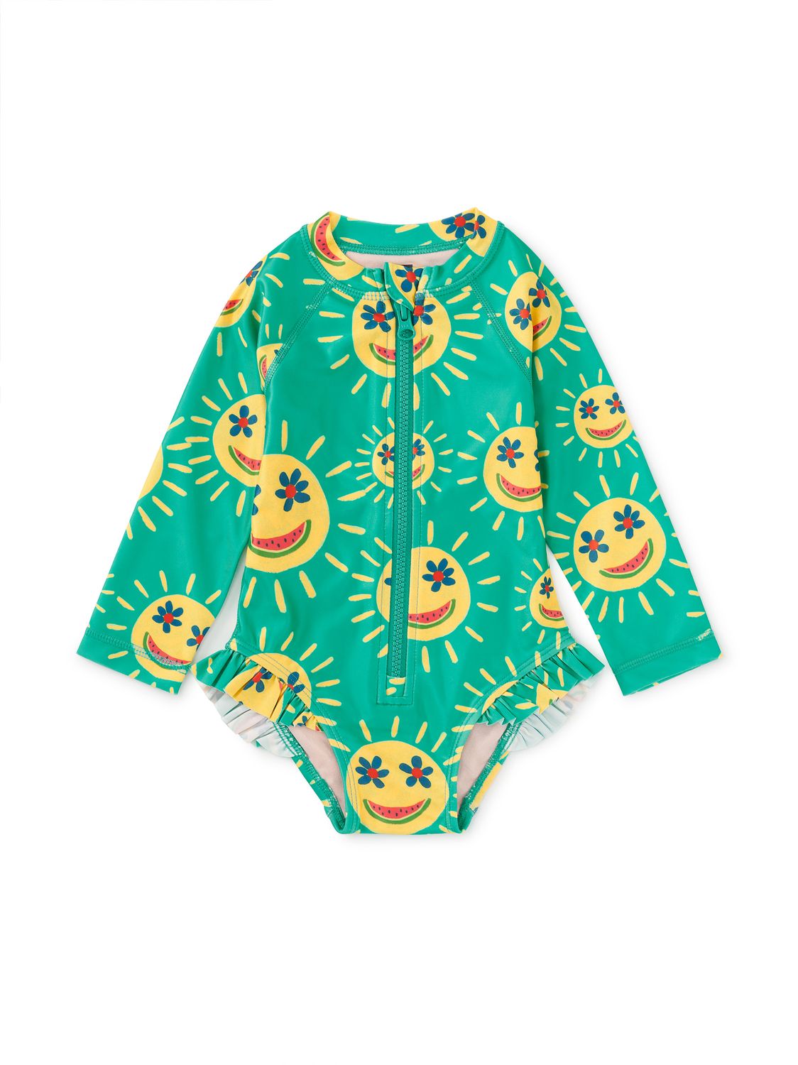 Rash Guard Swimsuit Smiley Sun