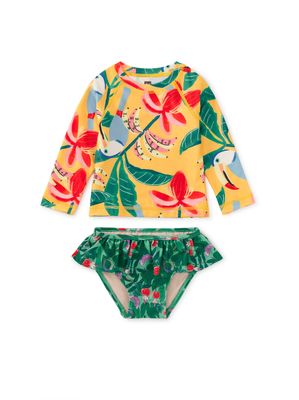 Rash Guard Baby Swim Set Toucan Banana Tree
