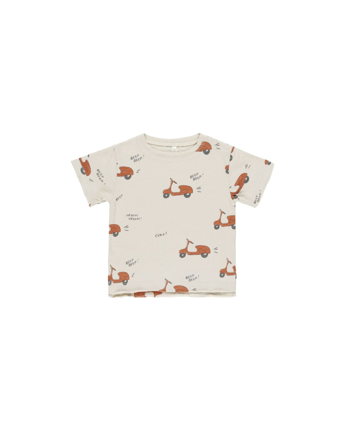 Raw Edge Tee Moped