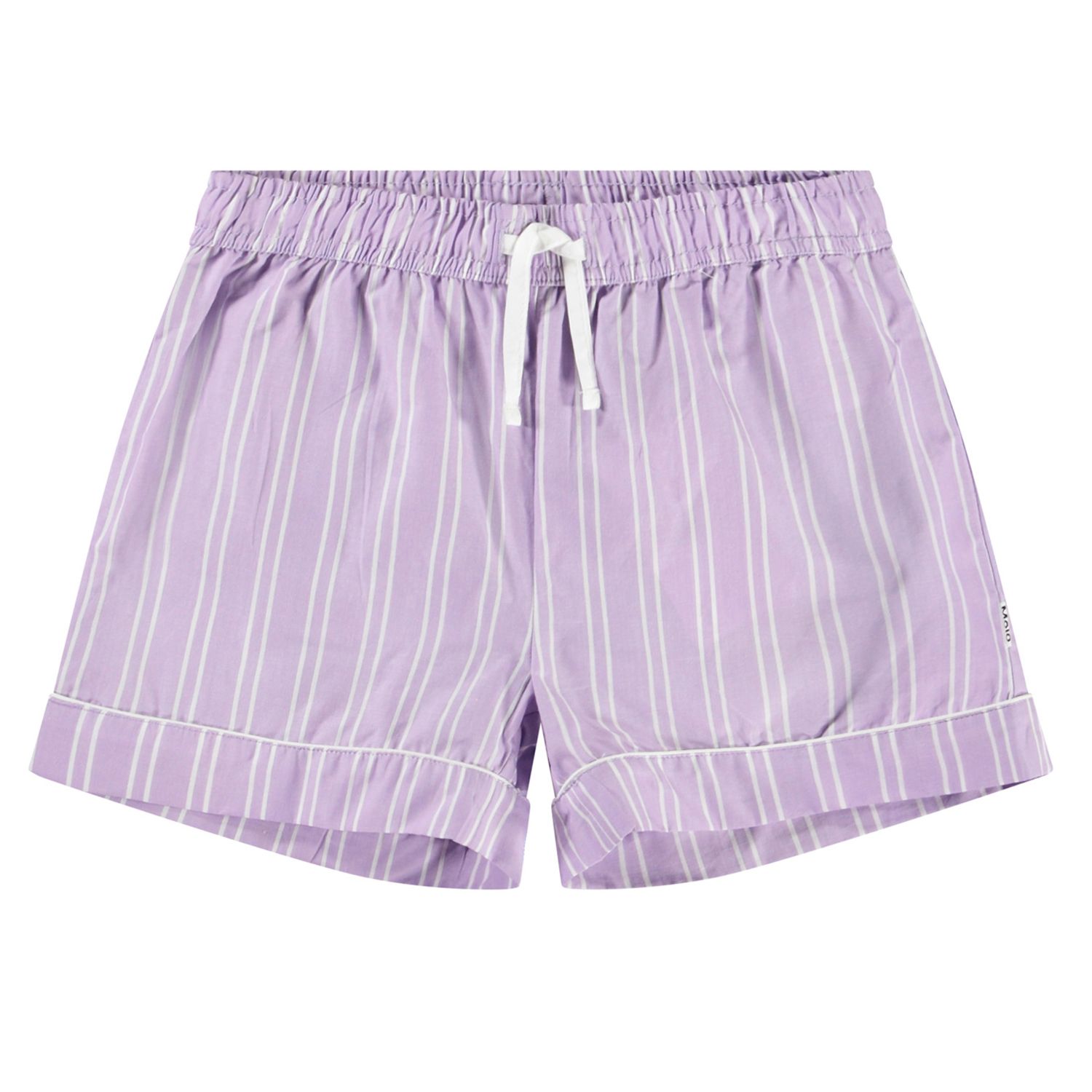 Aja Shorts Purple Rail Stripe
