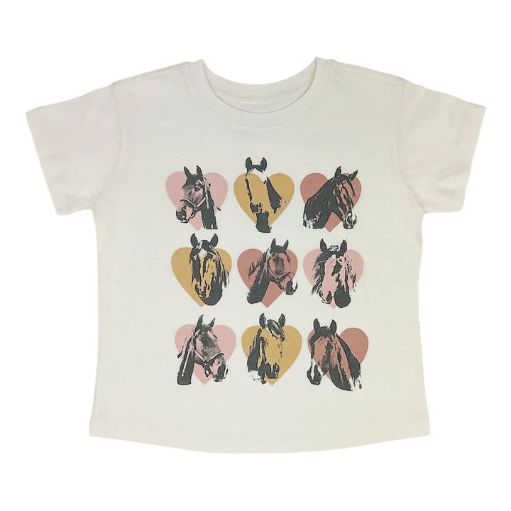 Wild Horses SS Boxy Tee