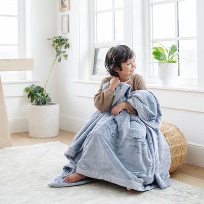 Lush Toddler Blanket Storm Cloud