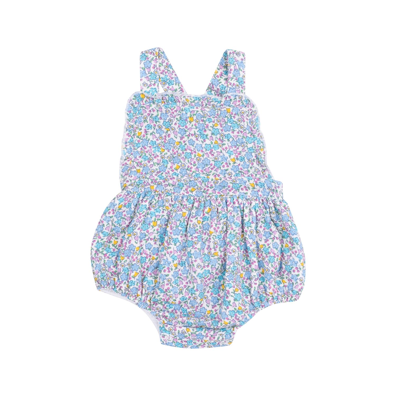 Flowers And Berries Ruffle Bubble