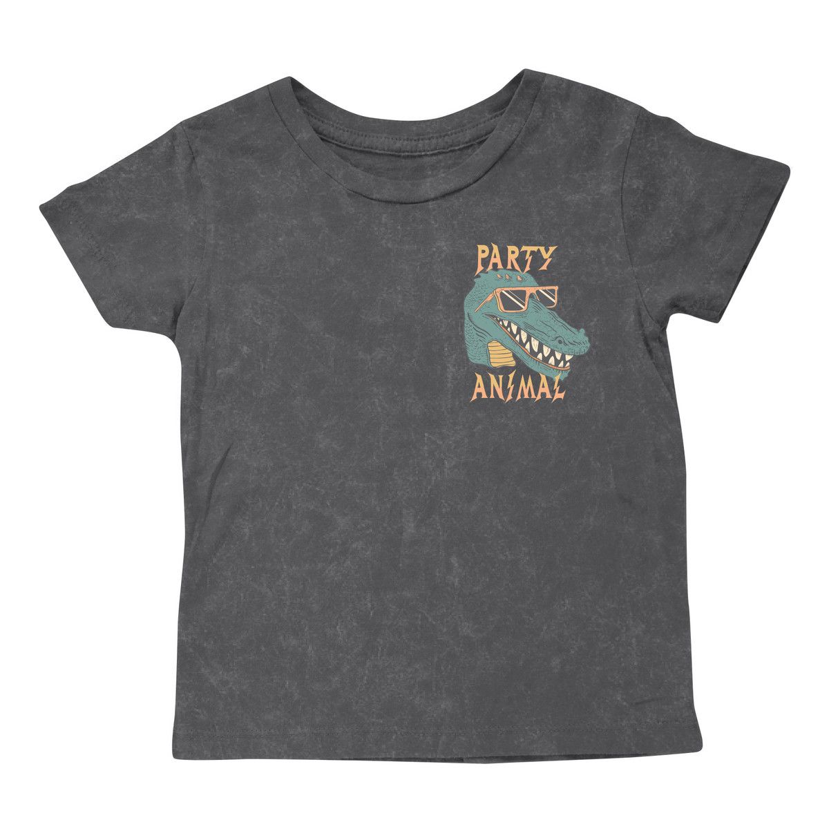 Party Animal SS Tee Mineral Black