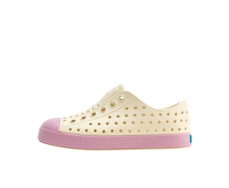 Jefferson Shoes Bone White/Balos Pink Youth/Junior