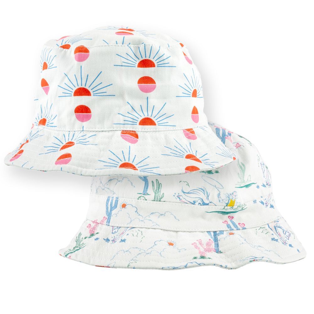 Reversible Bucket Hat Western Sun