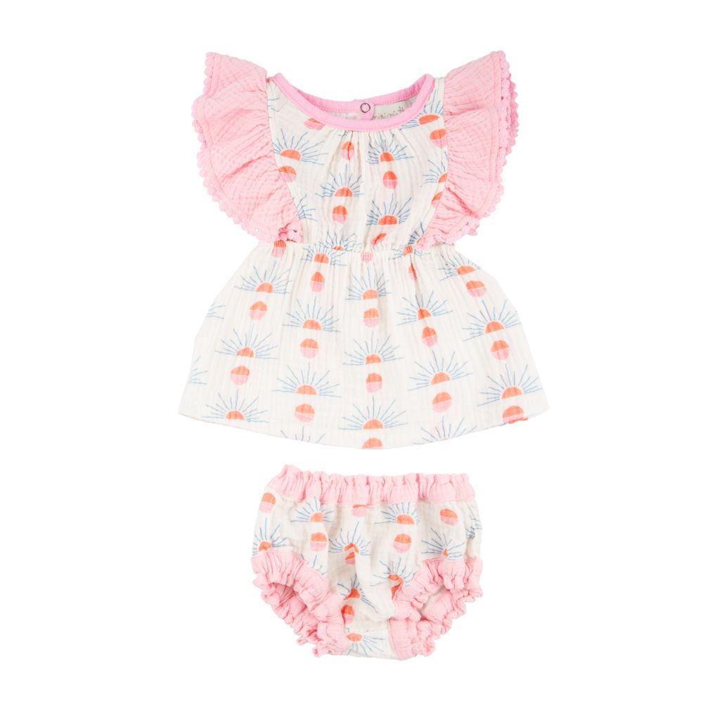Mia Layette Set Western Sun
