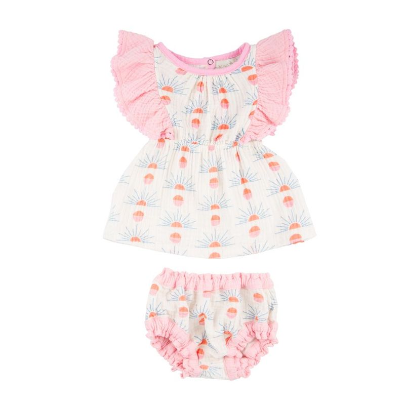 Mia Layette Set Western Sun
