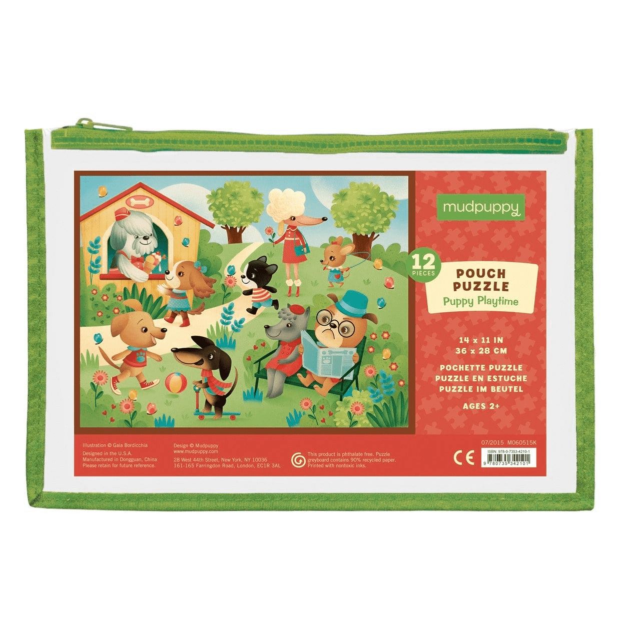 Puzzle Pouch Puppy Playtime