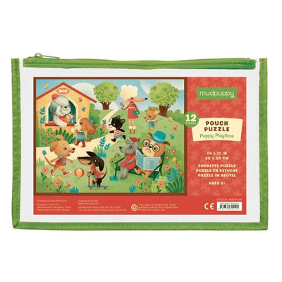 Puzzle Pouch Puppy Playtime