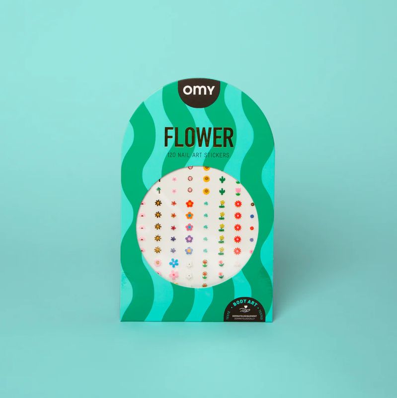 Flower Nail Stickers