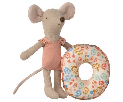 Beach Mouse with Float, Little Sister - Flower
