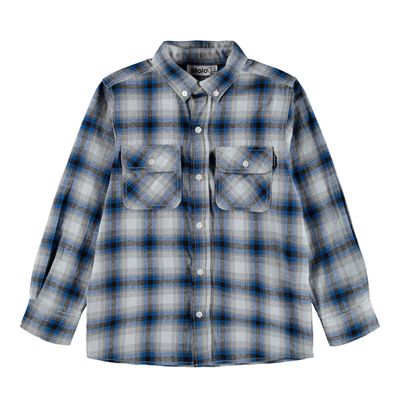 Rozzy LS Shirt Moon Blue Check
