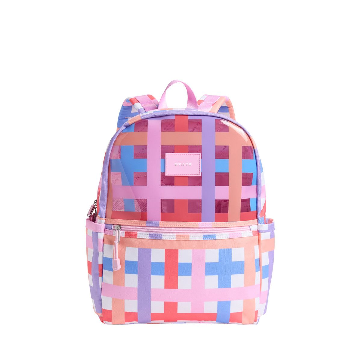 Kane Backpack Multi Plaid