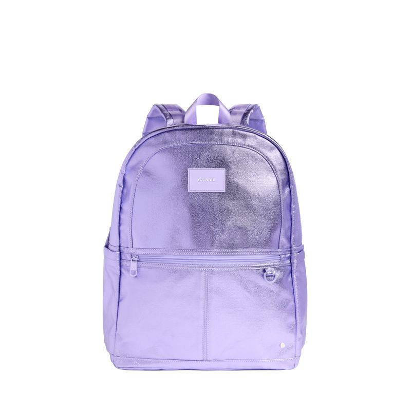 Kane Double Pocket Large Backpack Lilac