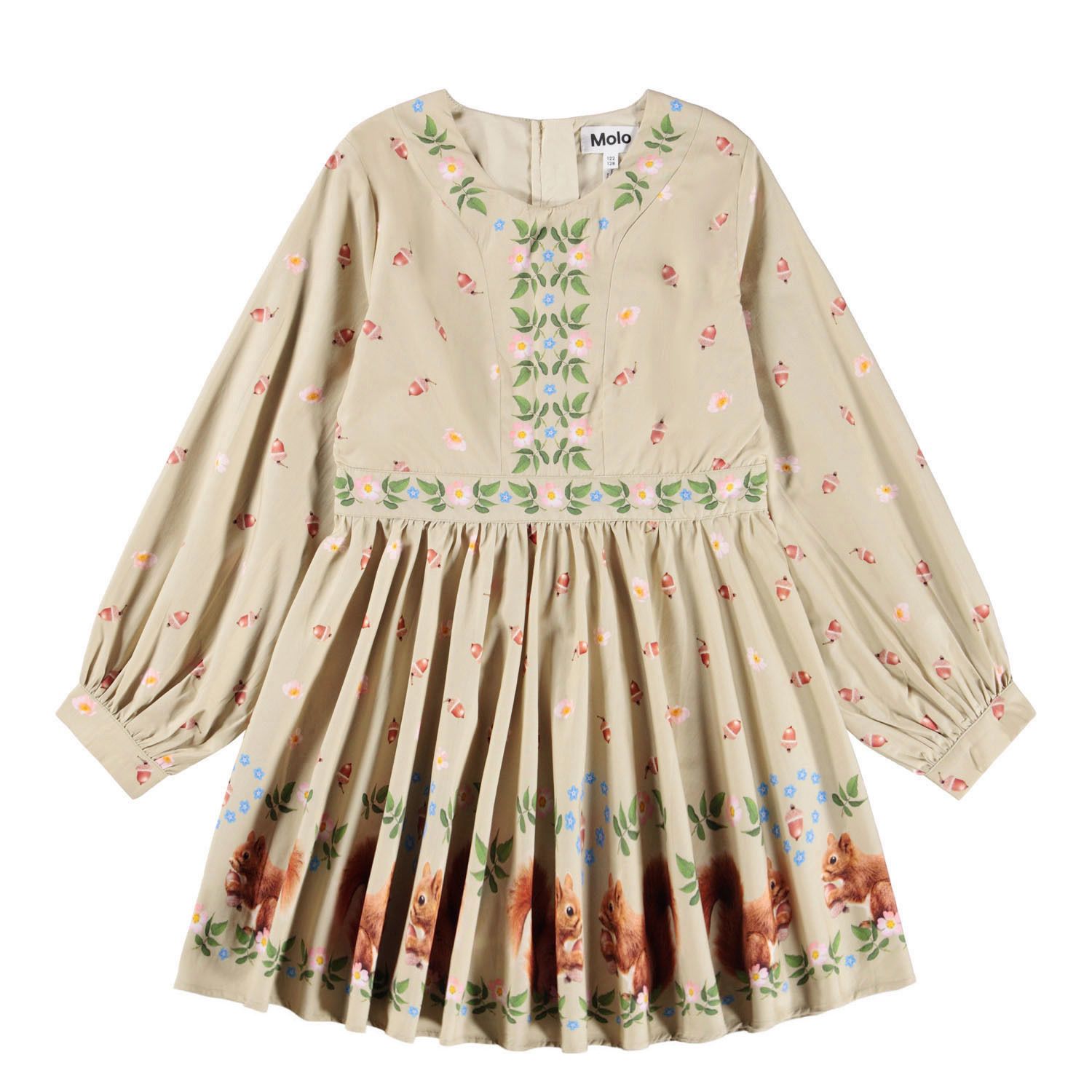 Coralie Dress Acorn Squirrels