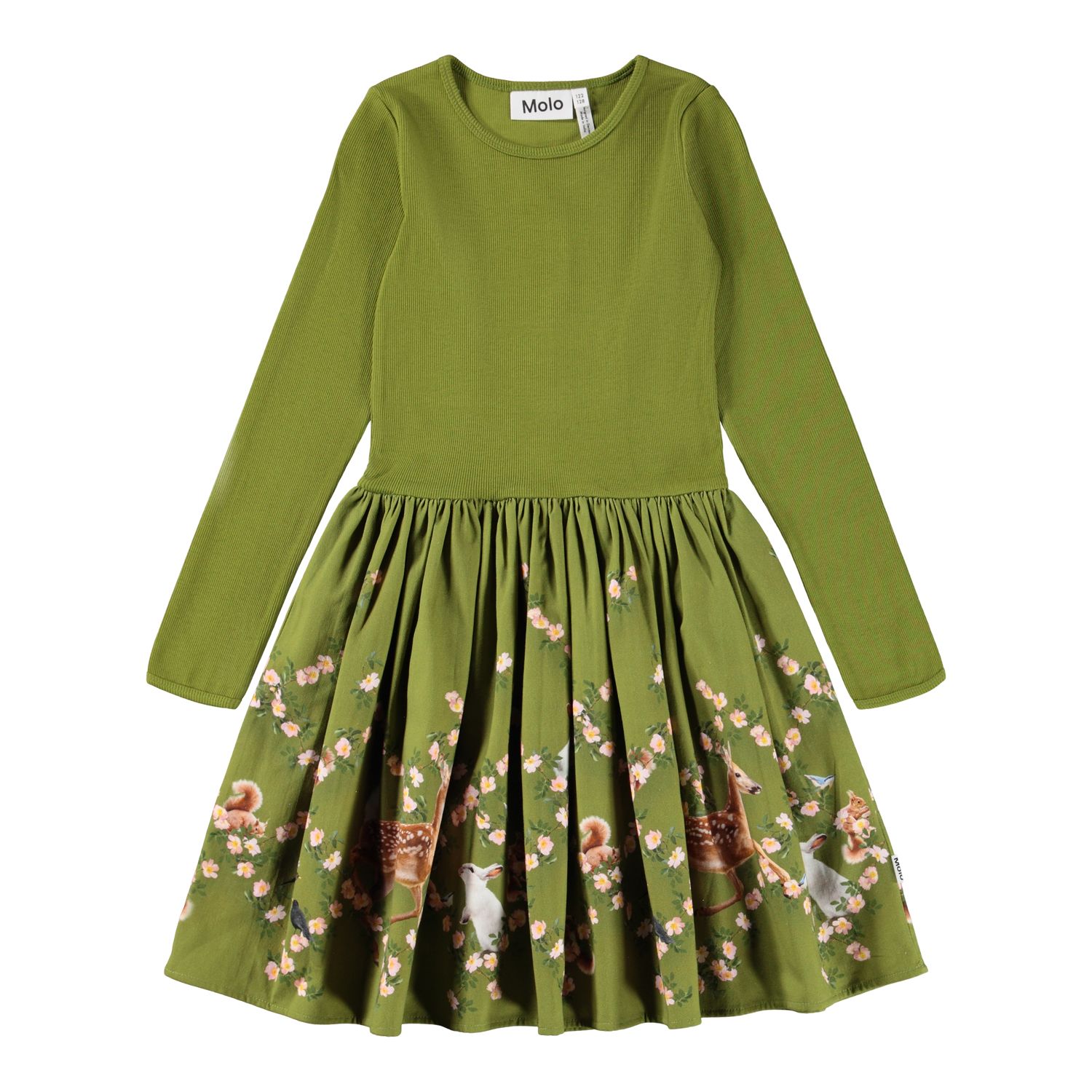 Casie Warm Dress Argyle Forest