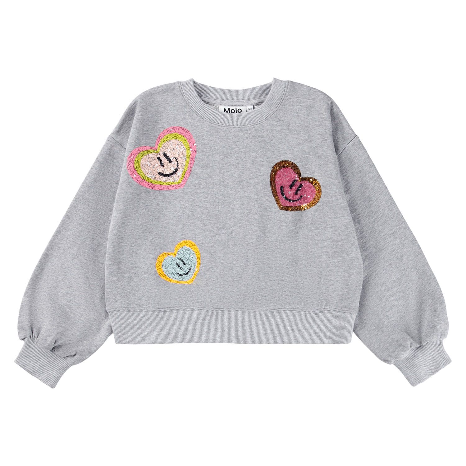 Miki Sweatshirt Grey Melange