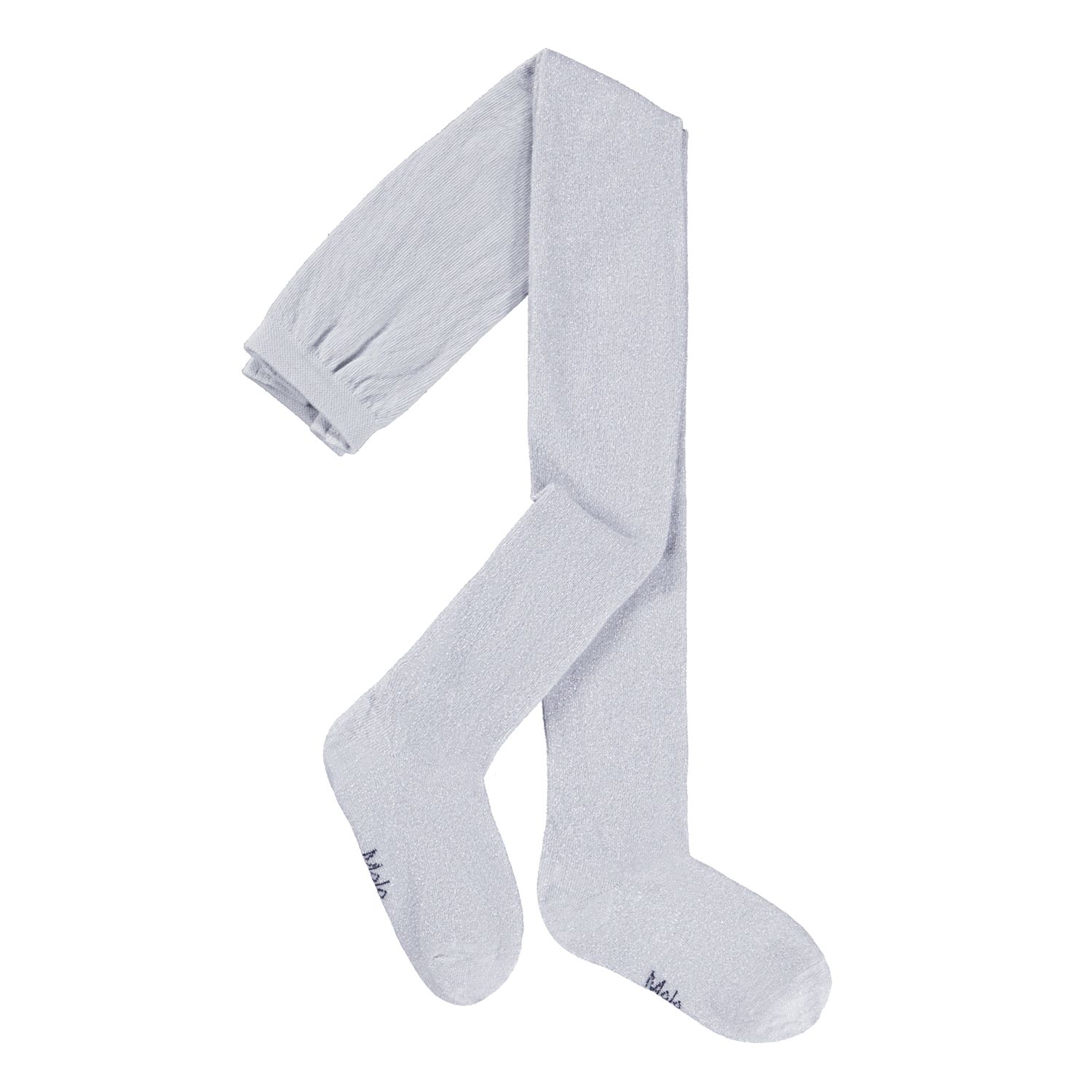 Gllitter Tights Silver