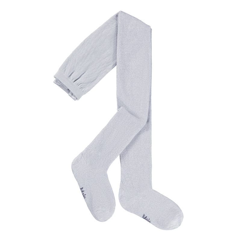 Gllitter Tights Silver