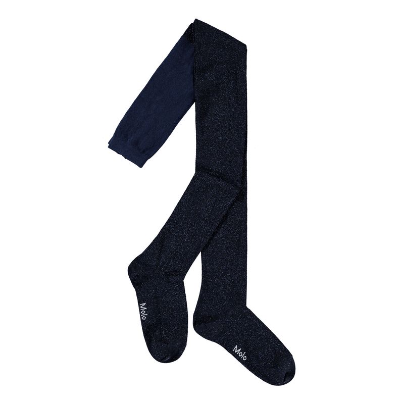 Gllitter Tights Galaxy Blue