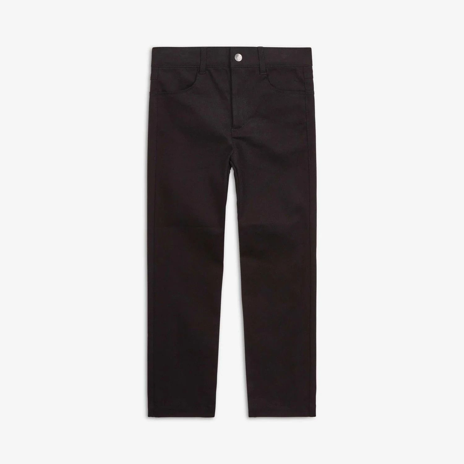 Skinny Twill Pants Black