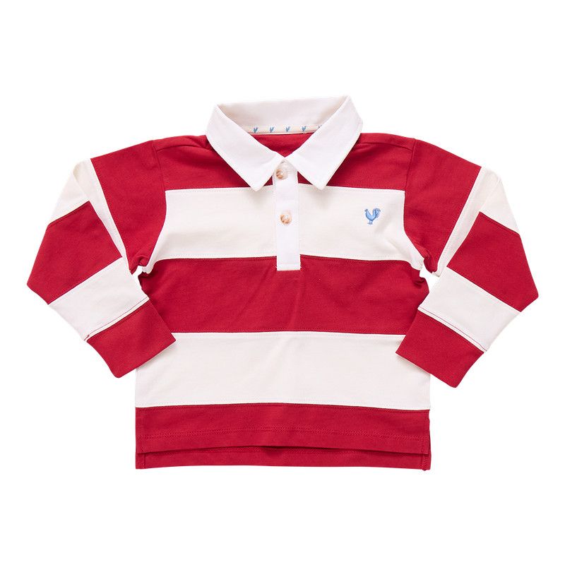 Albert Rugby Shirt Red &amp; White