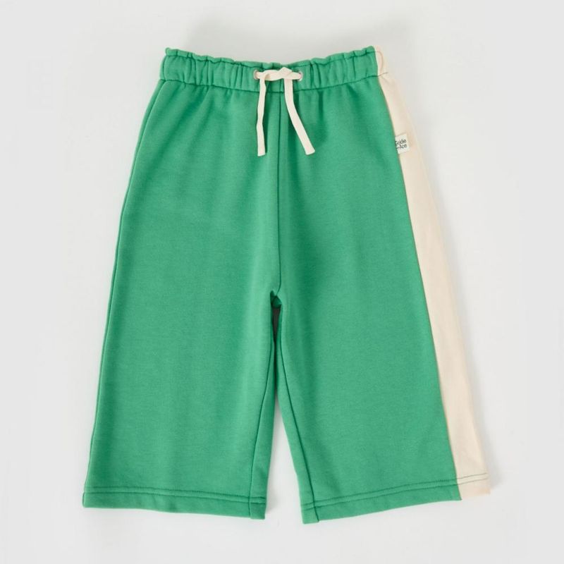 Arlo Wide Leg Pant Fern/Vanilla