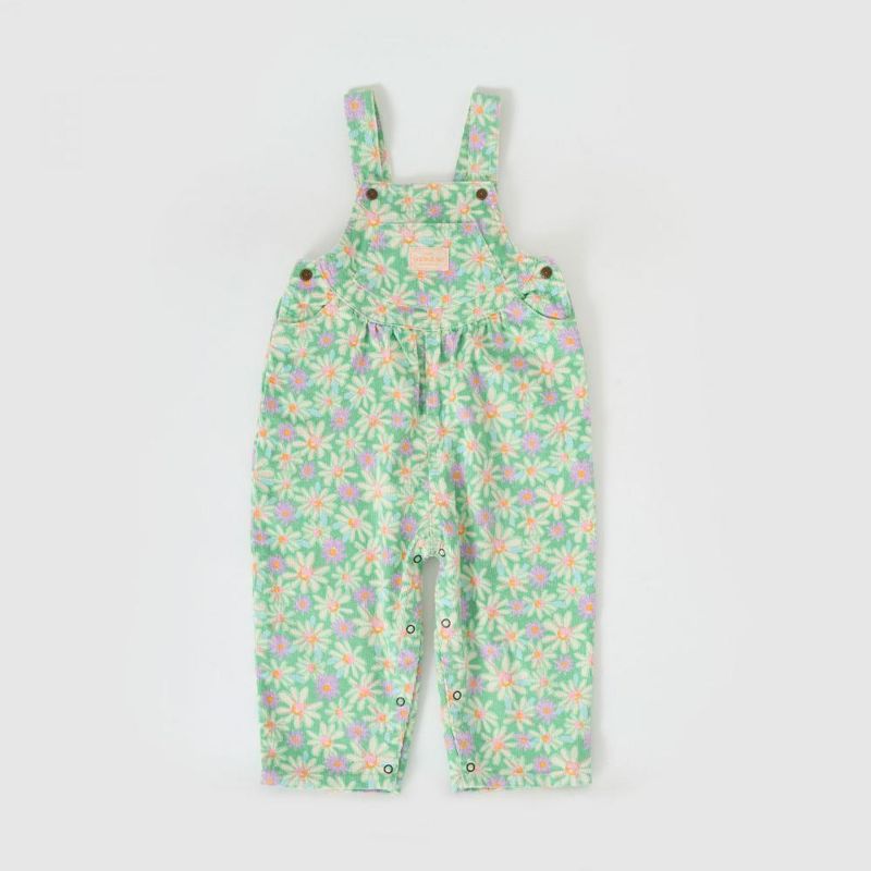 Goldie Vintage Overalls Daisy Garden 