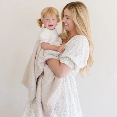 Bamboni Receiving Blanket Buttermilk