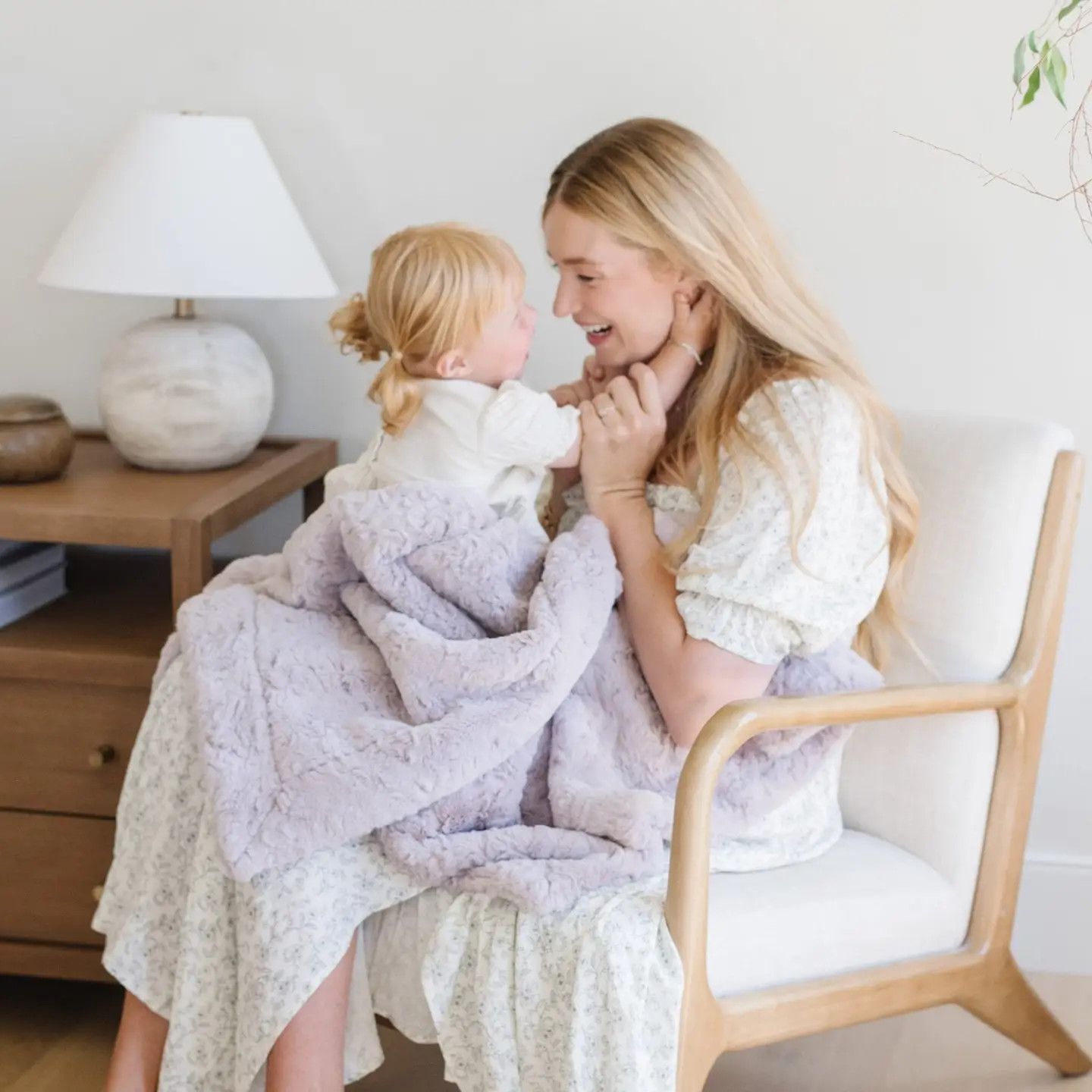 Dream Receiving Blankets Lilac