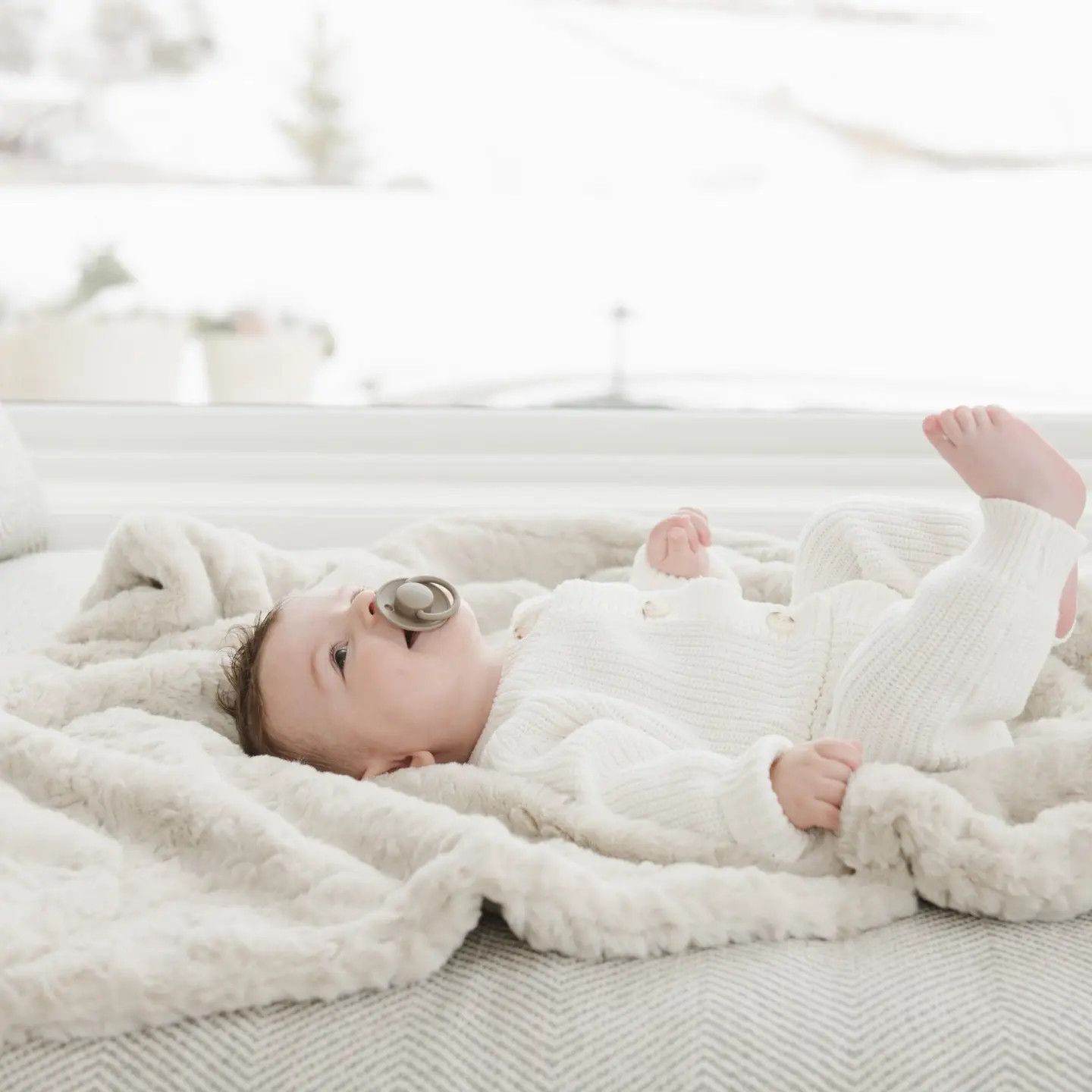 Dream Receiving Blankets Oat