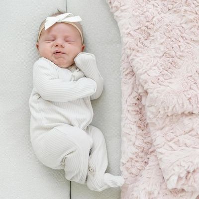 Dream Receiving Blankets Blush