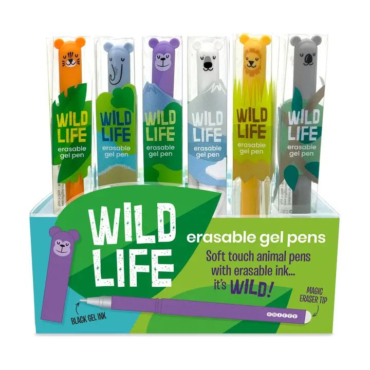 Wild Life Erasable Gel Pen - Polar Bear