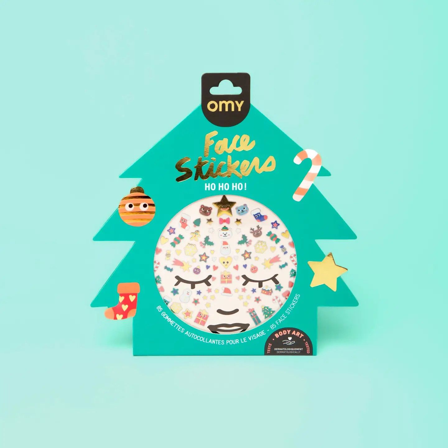 Hohoho! Face Stickers