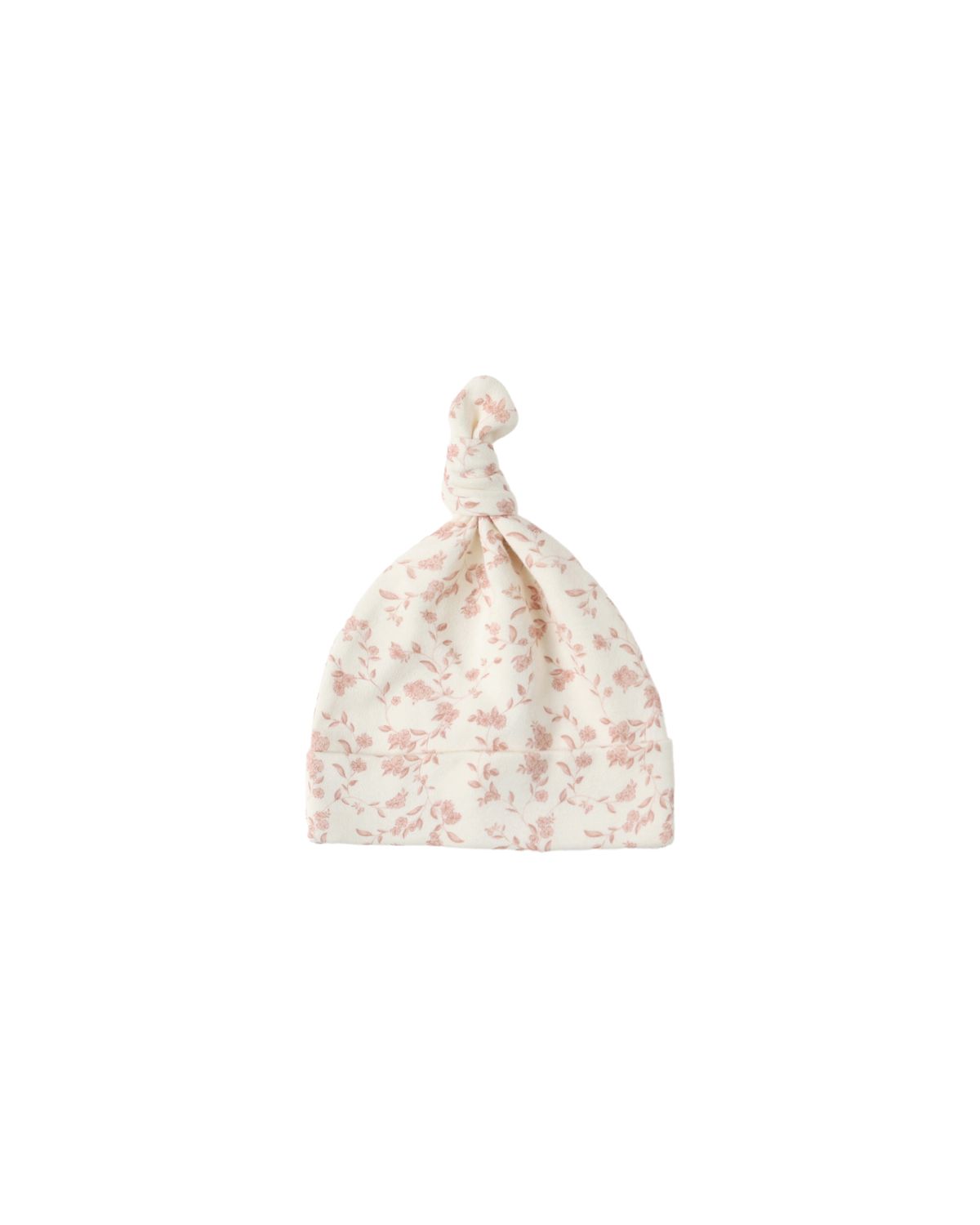 Knotted Baby Hat French Garden