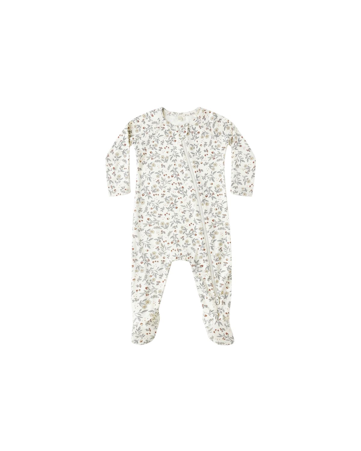 Bamboo Zip Footie Woodland