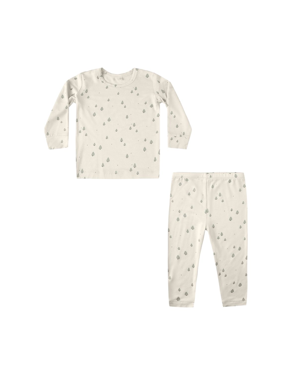 Bamboo Baby Pajama Set Trees