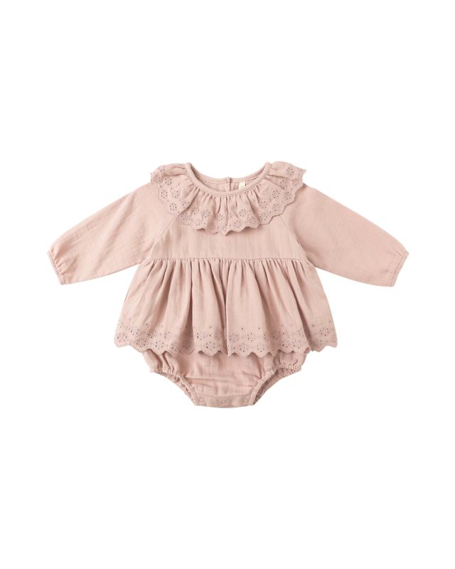 Thalia Romper Rose