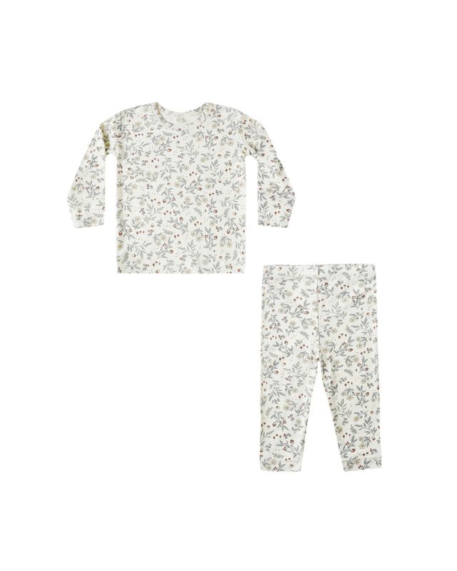 Bamboo Pajama Set Woodland