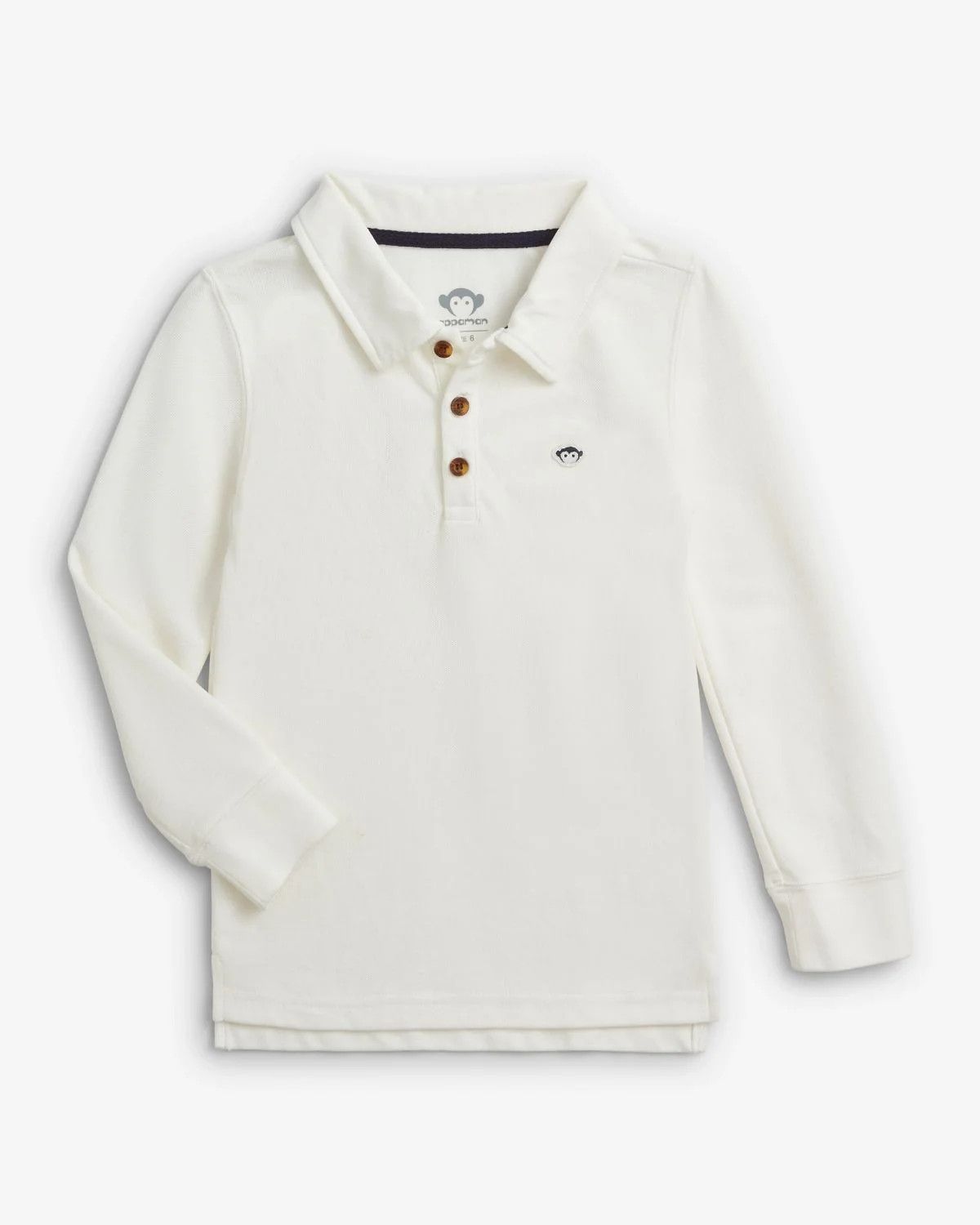 Parker LS Polo White