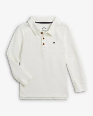 Parker LS Polo White