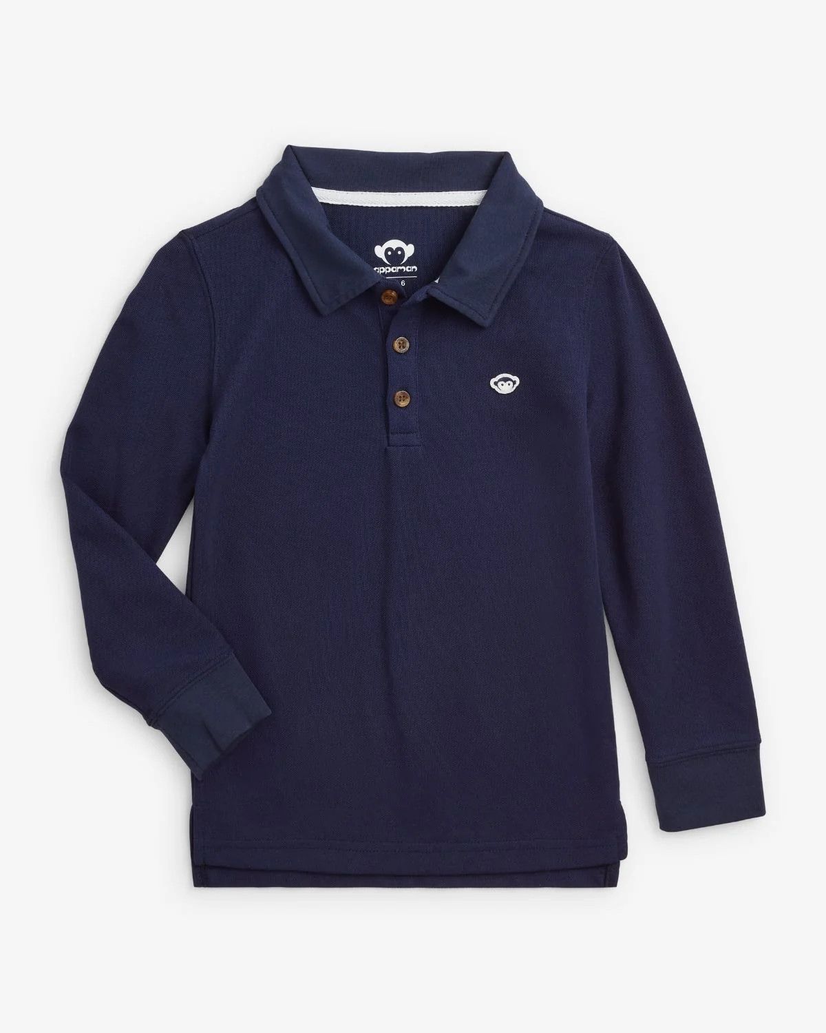 Parker LS Polo Navy Blue